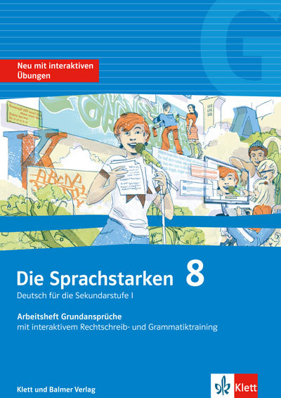 Arbeitsheft g die sprachstarken 8 978 3 264 83829 9 klett und balmer verlag