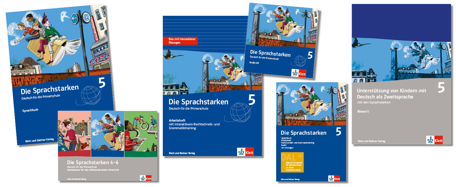 Teaser lehrwerksteile die sprachstarken 5 klett und balmer