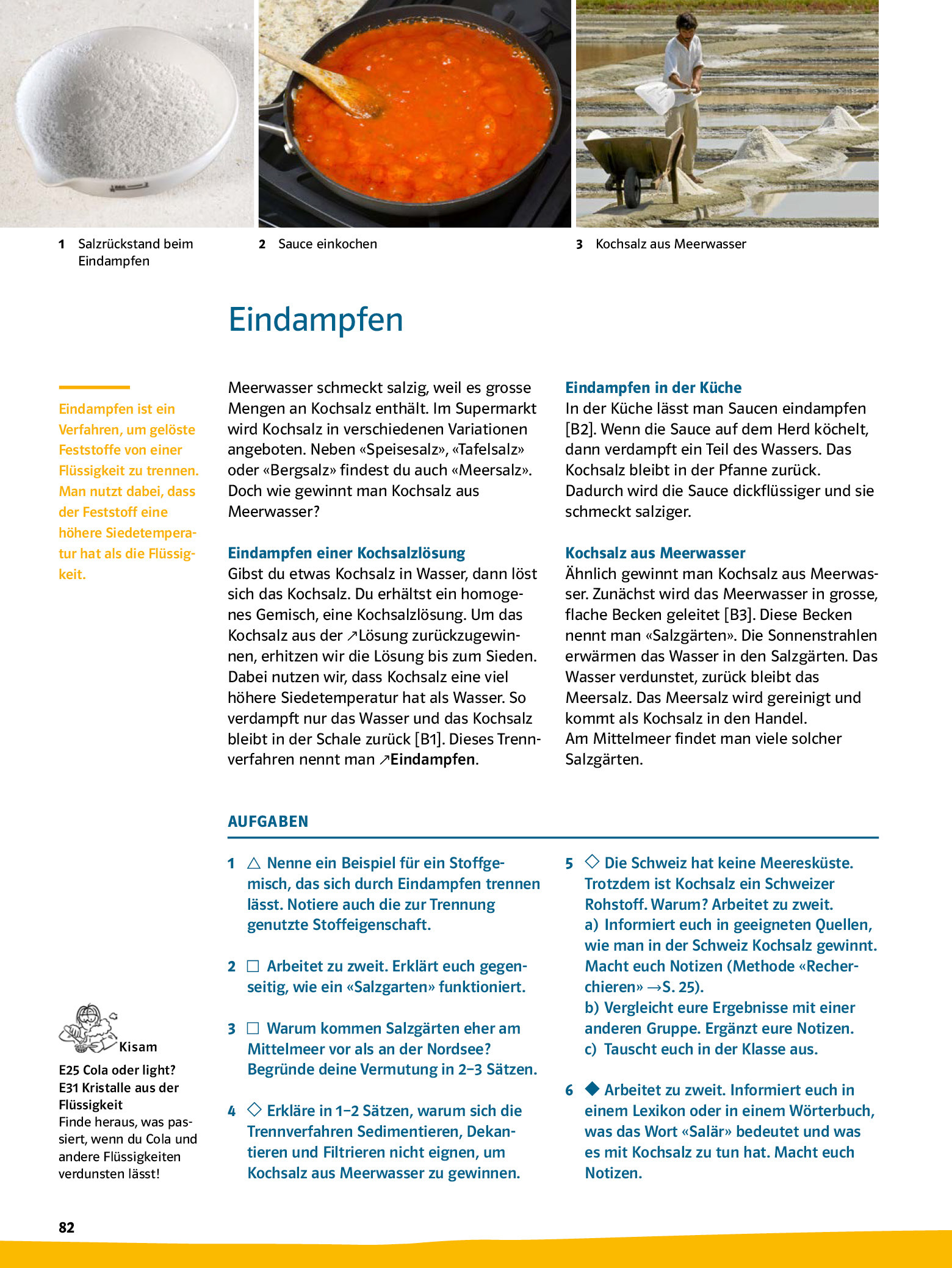 Eindampfen sb 82 didaktik prisma 1 klett und balmer