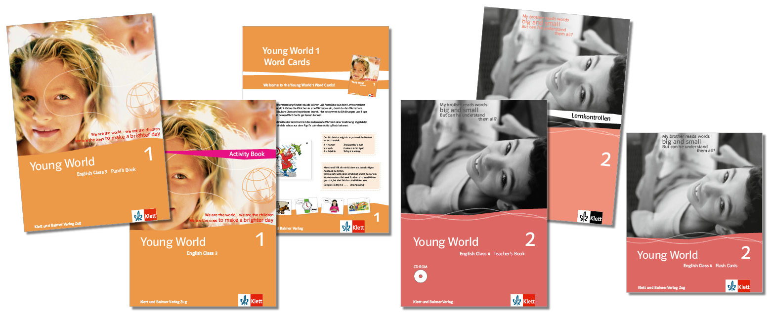 Teaser lehrwerksteile young world klett und balmer