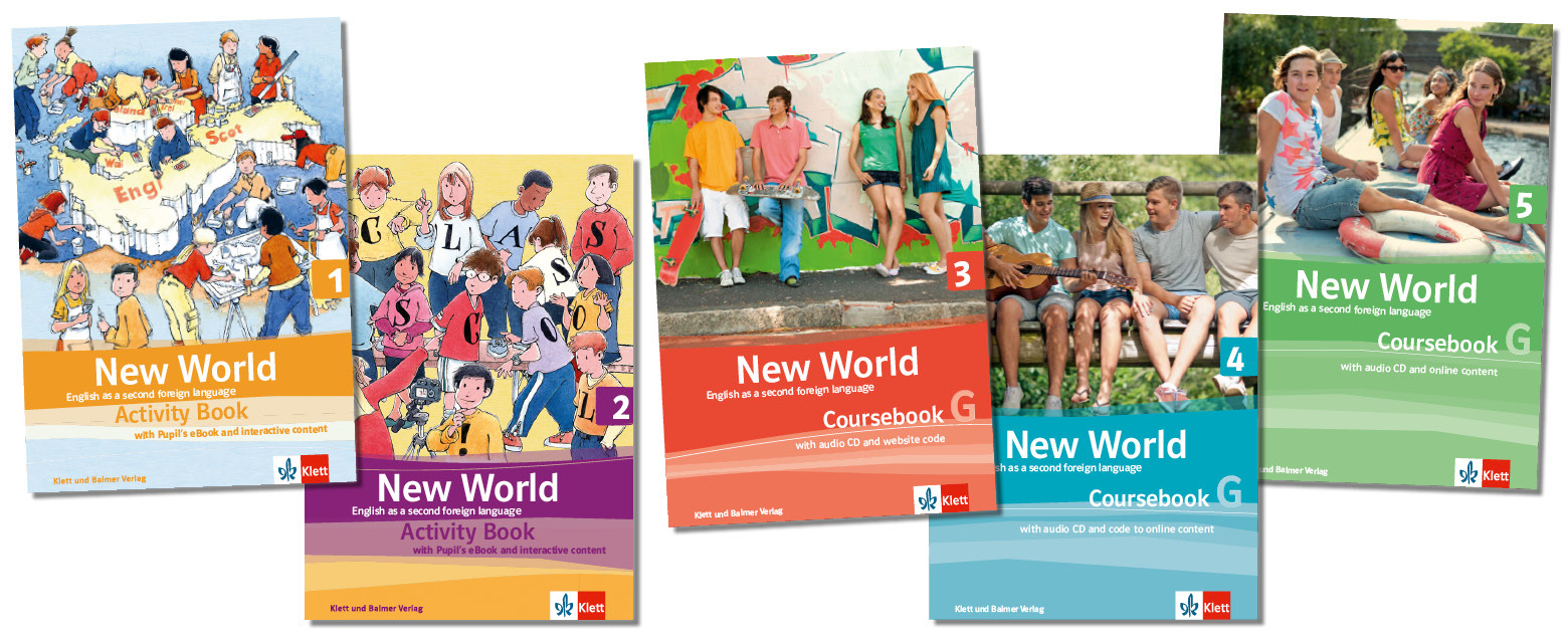 Teaser stufenuebergreifende lehrwerke new world 1 2 klett und balmer